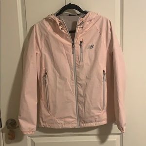 New Balance Light Pink Windbreaker/Rain Jacket